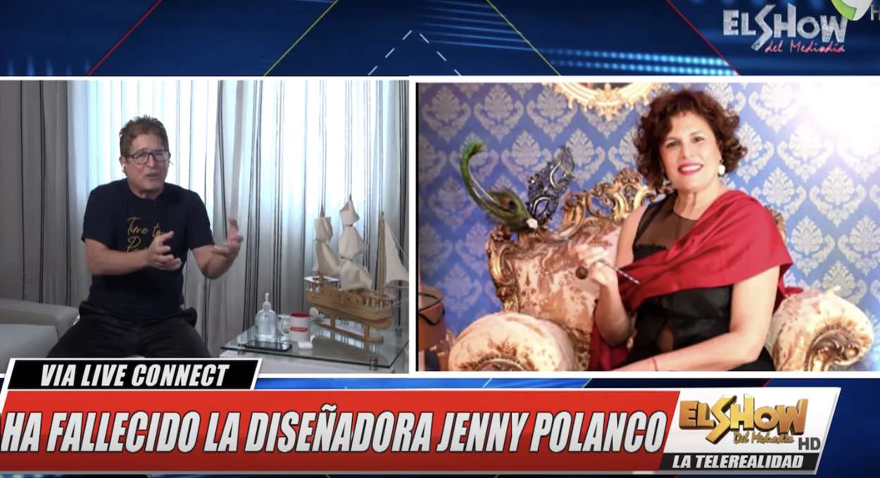 personas fallecidas por el coronavirus entre las que se encuentra la diseñadora Jenny Polanco.