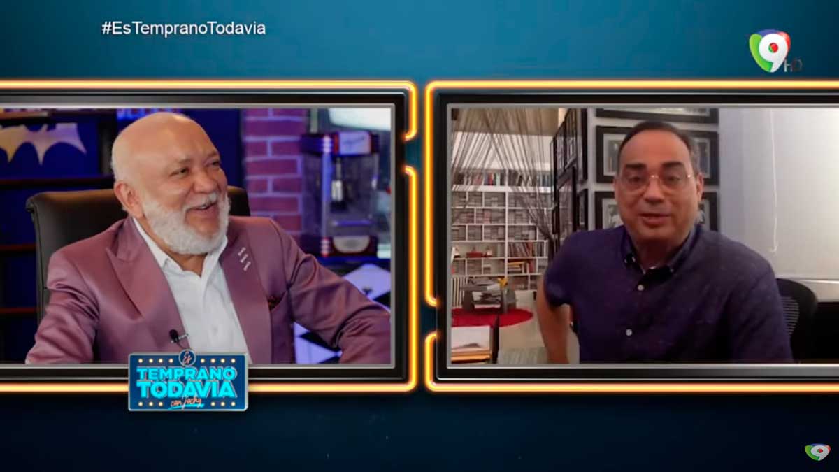 Gilberto Santa Rosa en ¡Exclusiva! con Jochy Santos en Es Temprano Todavia