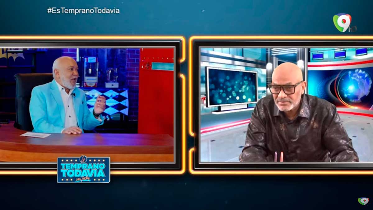 Jochy Santos conversa con Nelson Javier el Cocodrilo | Es Temprano Todavía