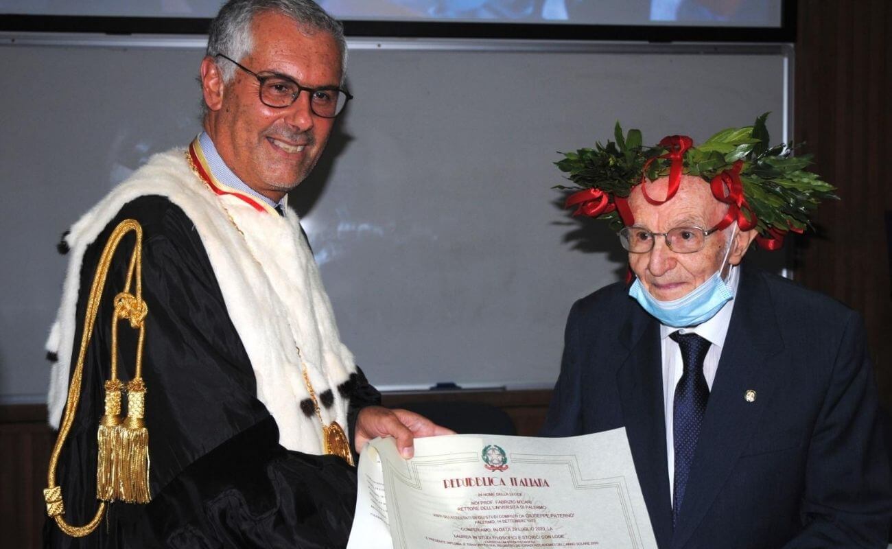 El anciano graduado