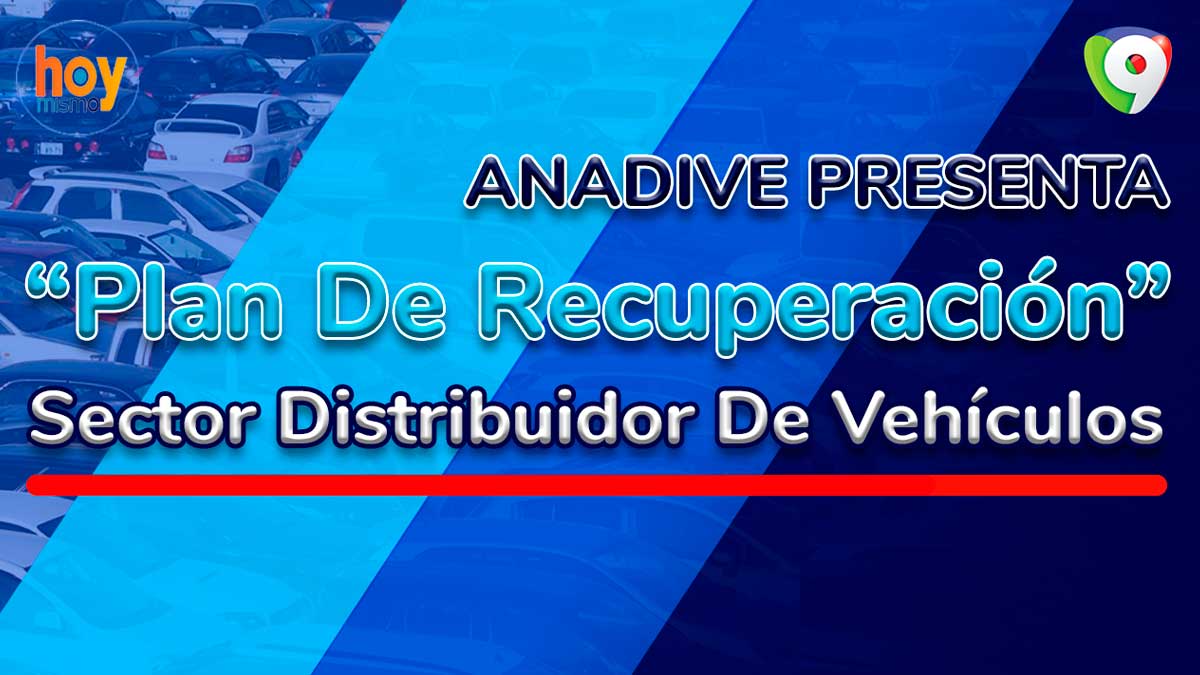 Anadive presentan plan de recuperación del sector distribuidor de vehículos | Hoy Mismo