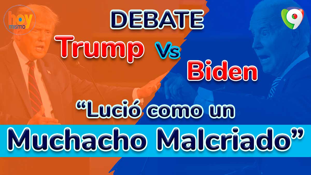 Debate entre Trump y Biden: ¿Una pelea callejera? | Hoy Mismo