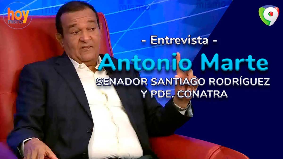 Antonio Marte: Nadie en el Senado está de acuerdo con eliminar el “Barrilito” | Hoy Mismo