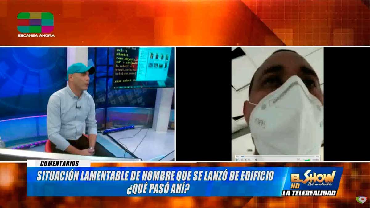 Deja vídeo de despedida minutos antes al lanzarse del piso 7 del Huacal | El Show del Mediodía