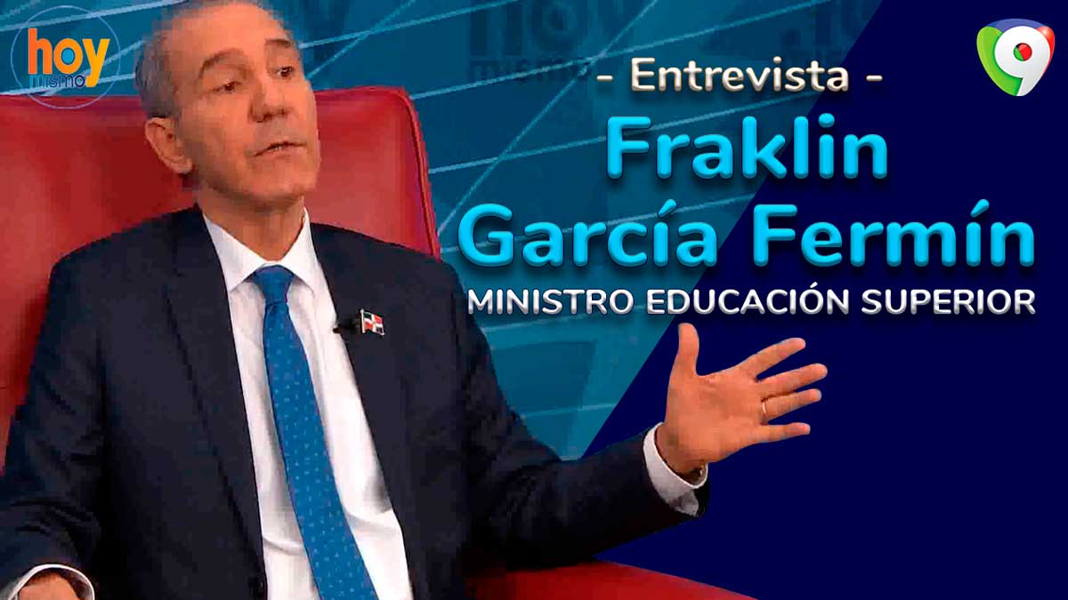 Educación Superior dará bono a estudiantes para reducir deserción: Franklin García | Hoy Mismo