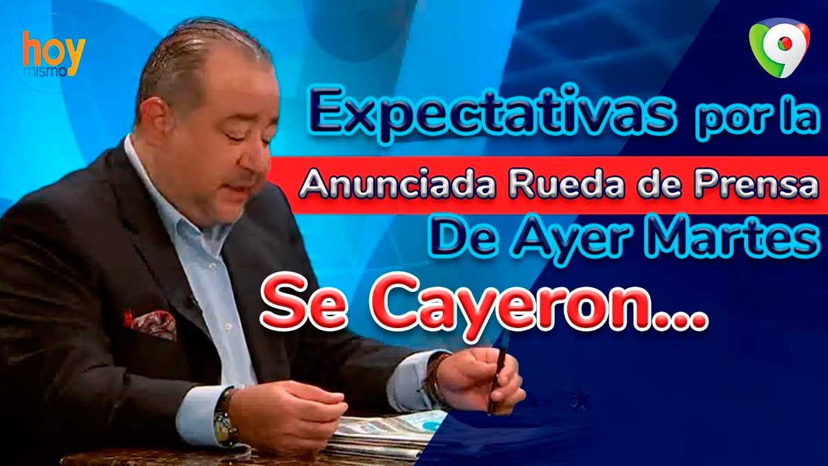 Gobierno anula los contratos de asfalto ¿Una rueda de prensa innecesaria? | Hoy Mismo