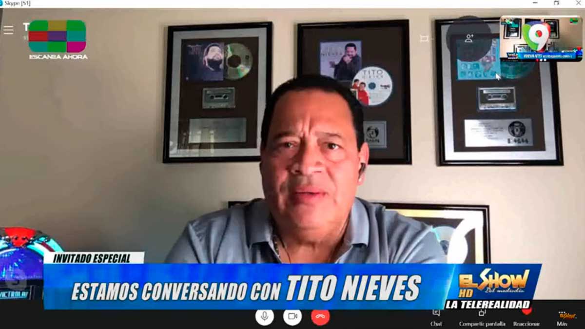 Tito Nieves “El Pavarotti de la Salsa Romántica” | El Show del Mediodía