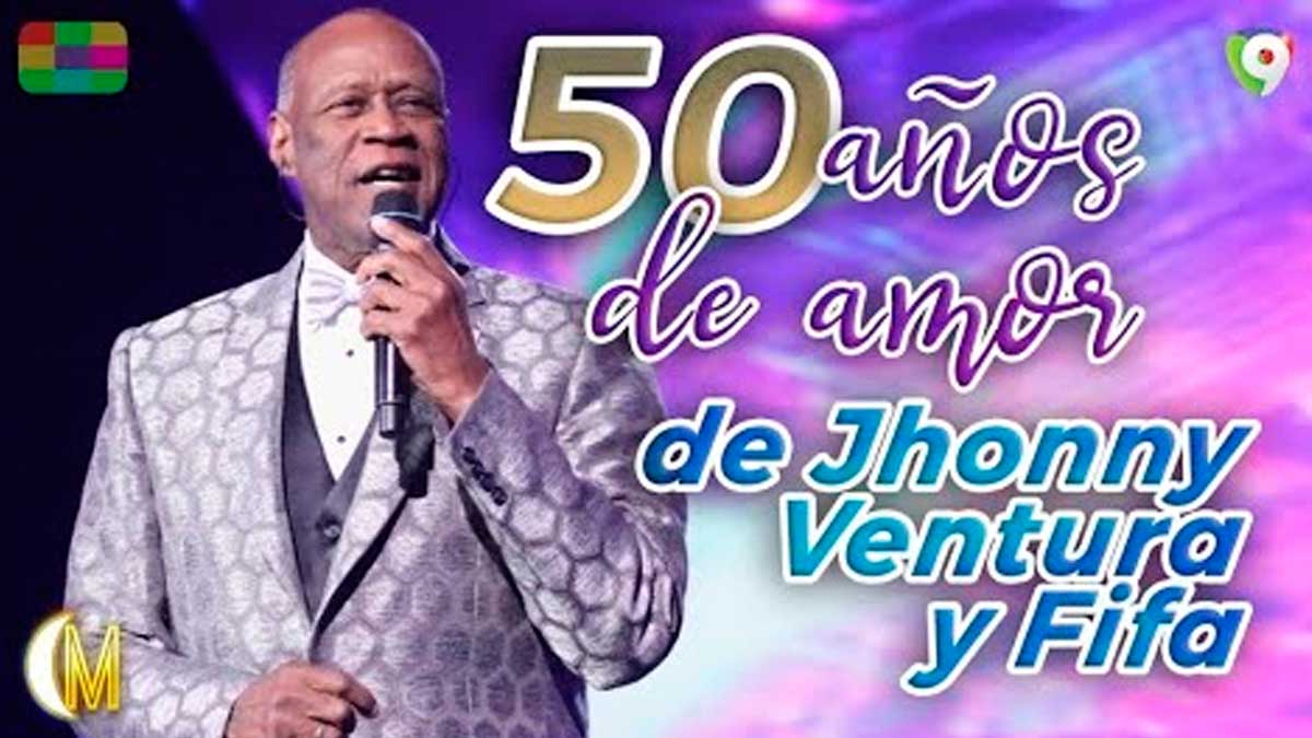 Bodas de oro de Jhonny Ventura y Fifa, 50 años de amor - Esta Noche Mariasela