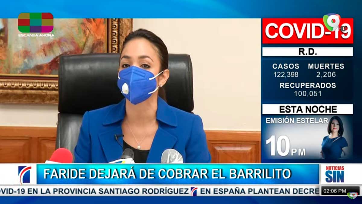 Faride dejará de cobrar el barrilito | Noticias SIN