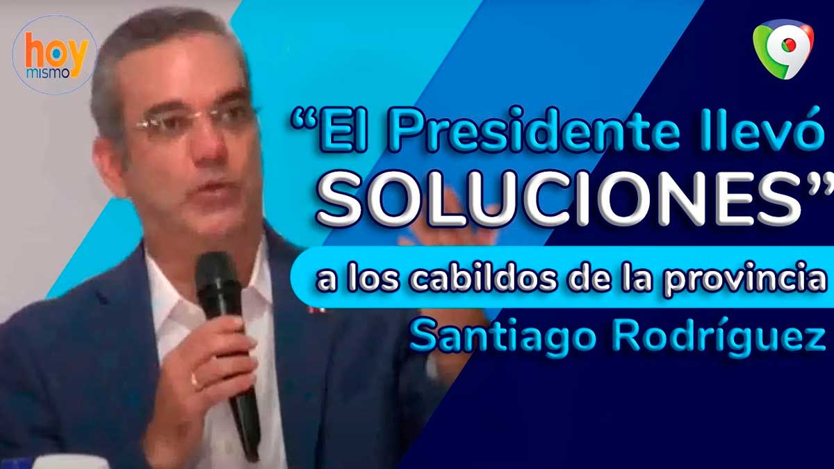 Abinader promete monorriel para Santiago | El desplante de Abel Martínez | Hoy Mismo