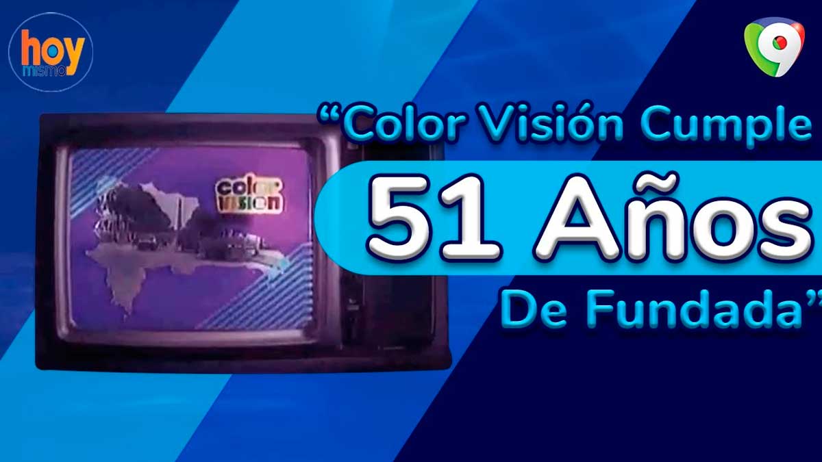 Color Visión cumple 51 años