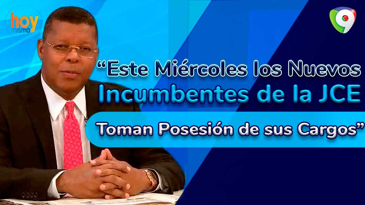 Conep dividido por la política | Nueva JCE toma posesión | Hoy Mismo