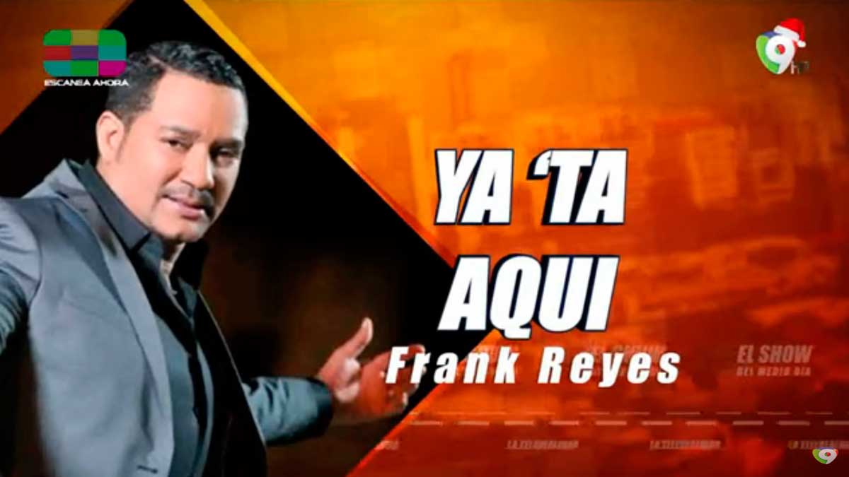 El Príncipe de la Bachata Frank Reyes en Exclusiva en El Show