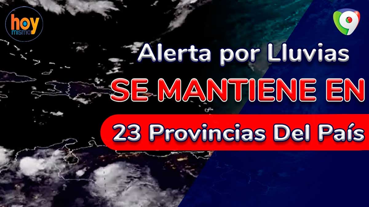 Intensifican lluvias en GSD | Obras Públicas crea canal de contraflujo en la Duarte | Hoy Mismo