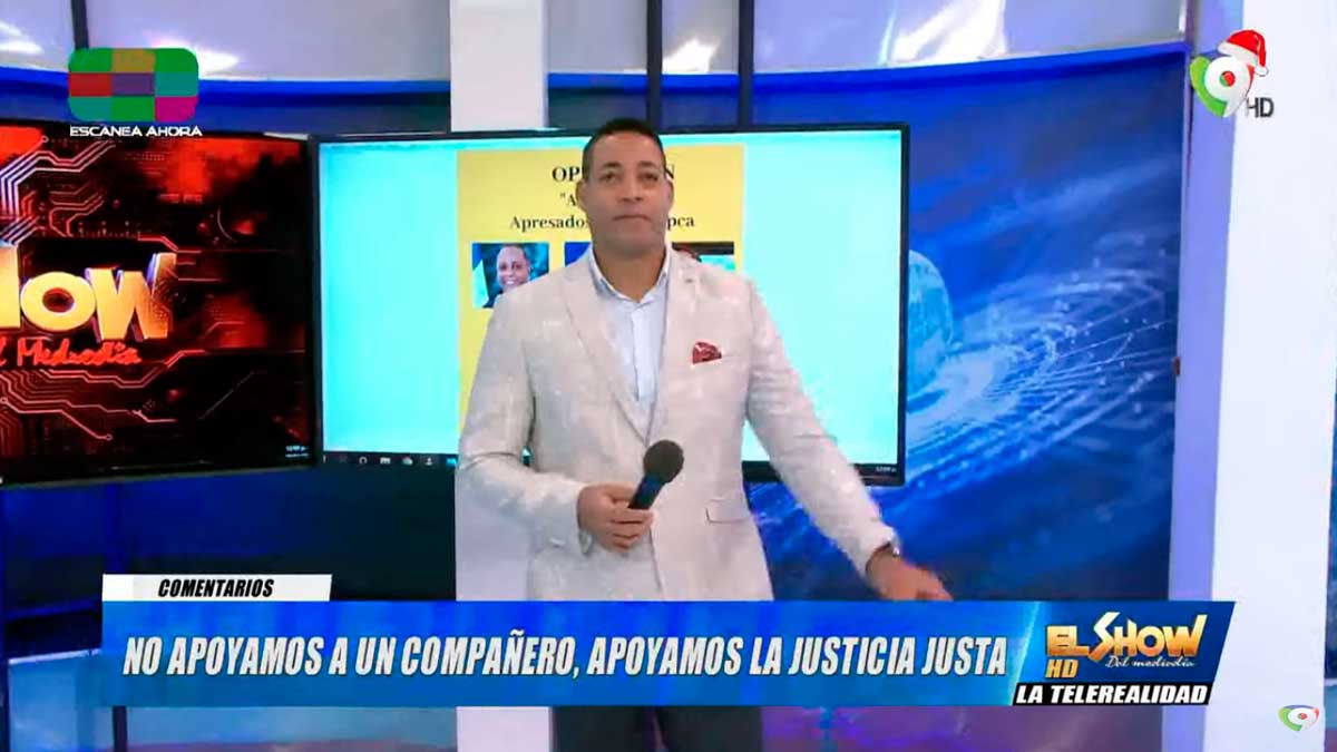 Iván Ruiz: No apoyamos a un compañero, apoyamos la justicia justa | El Show del Mediodía