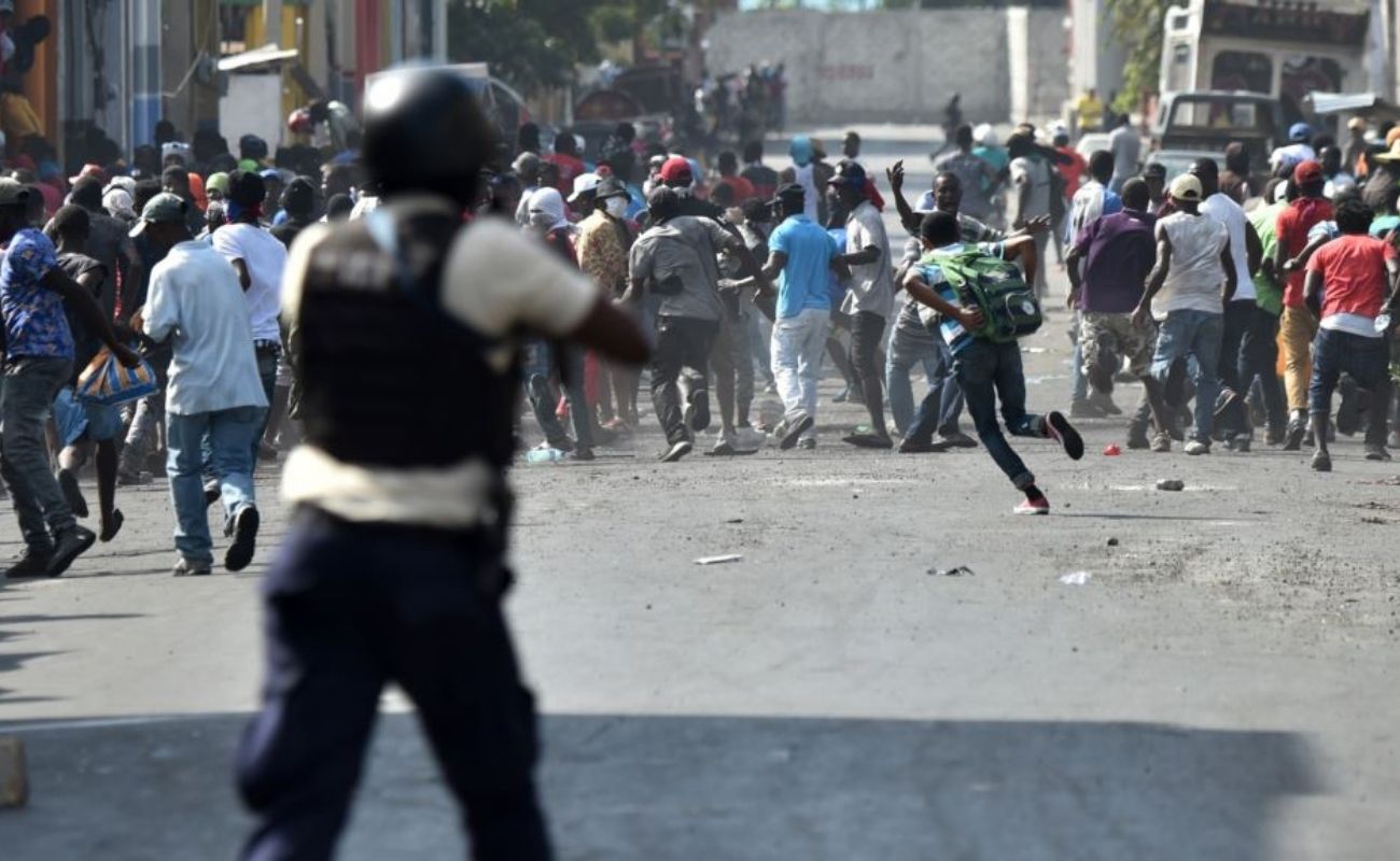 Protestas en Haití