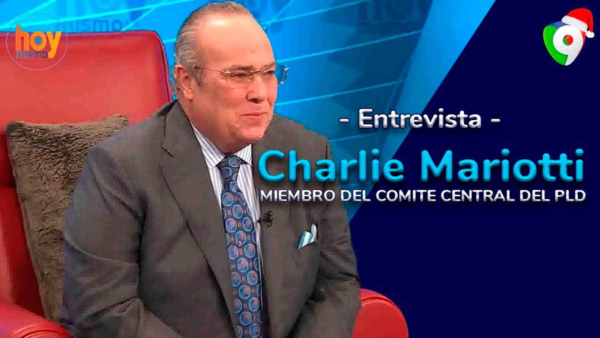 Charlie Mariotti: Secretario General del PLD no puede aspirar a cargos públicos