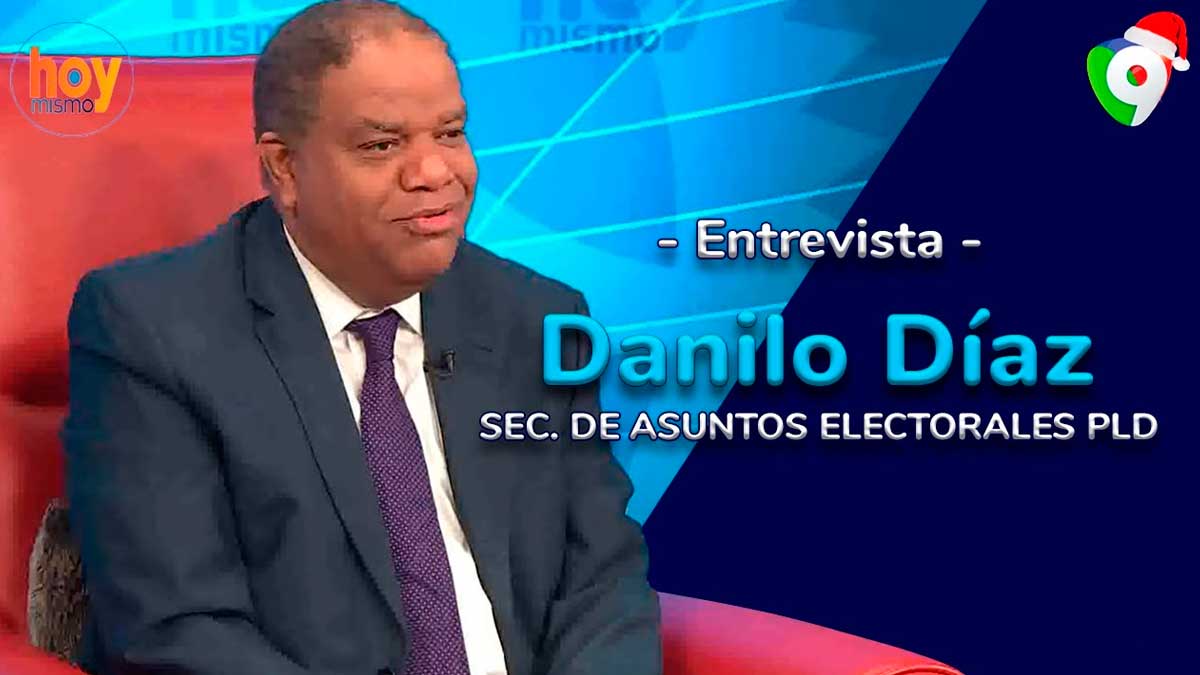 Danilo Díaz: Hasta ahora no hay manifestación de quien podría presidir el PLD