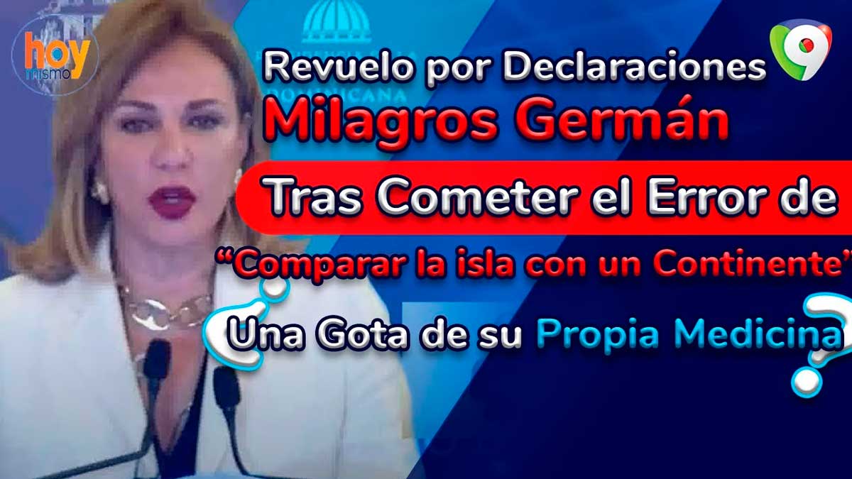 Revuelo por declaraciones de Milagros Germán