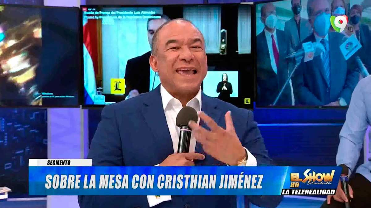 Sobre la Mesa con Cristhian Jiménez