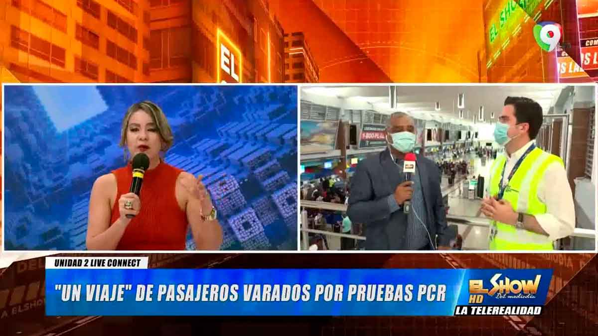 “Un viaje” de pasajeros varados por pruebas PCR