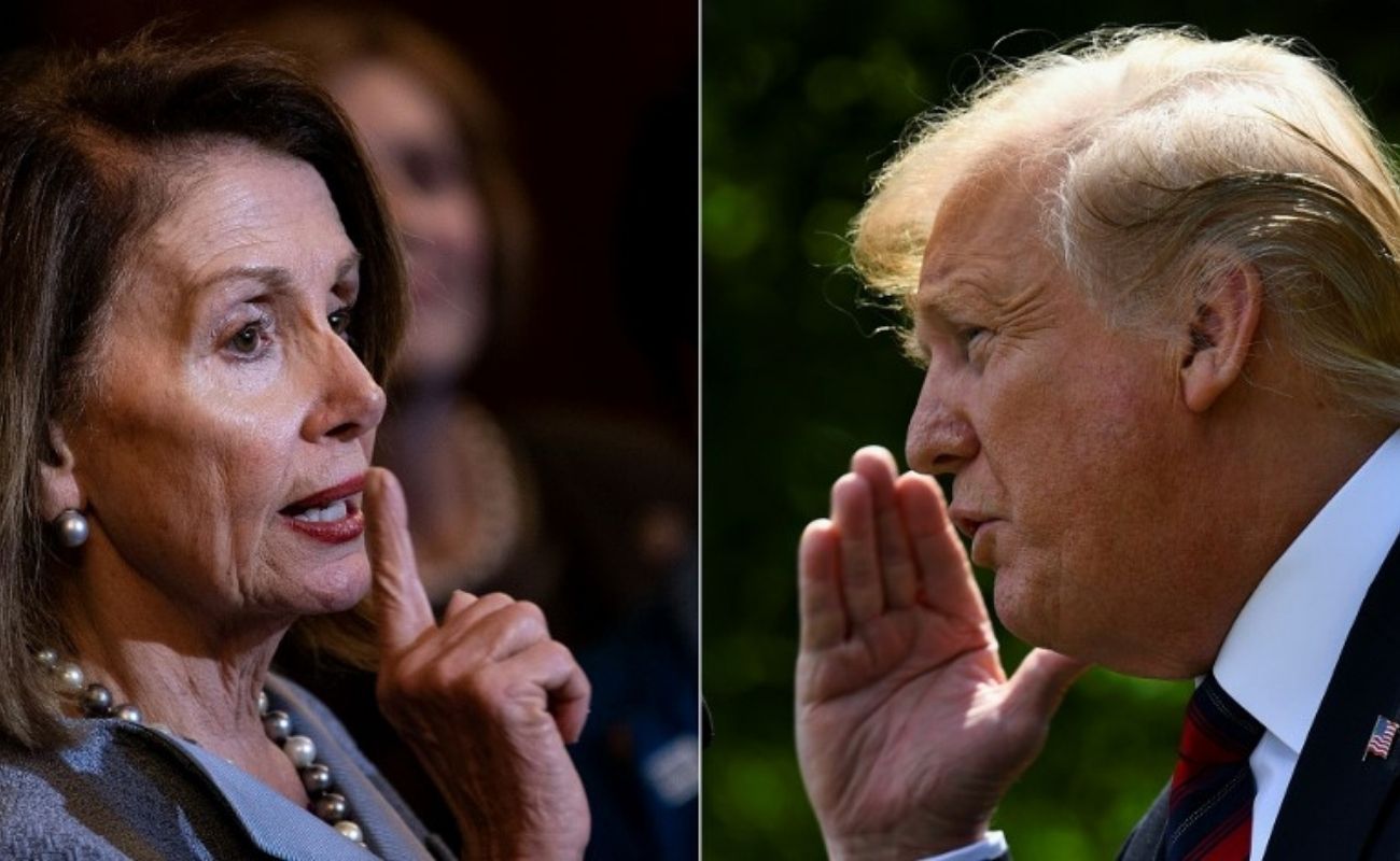 Nancy Pelosi y Trump