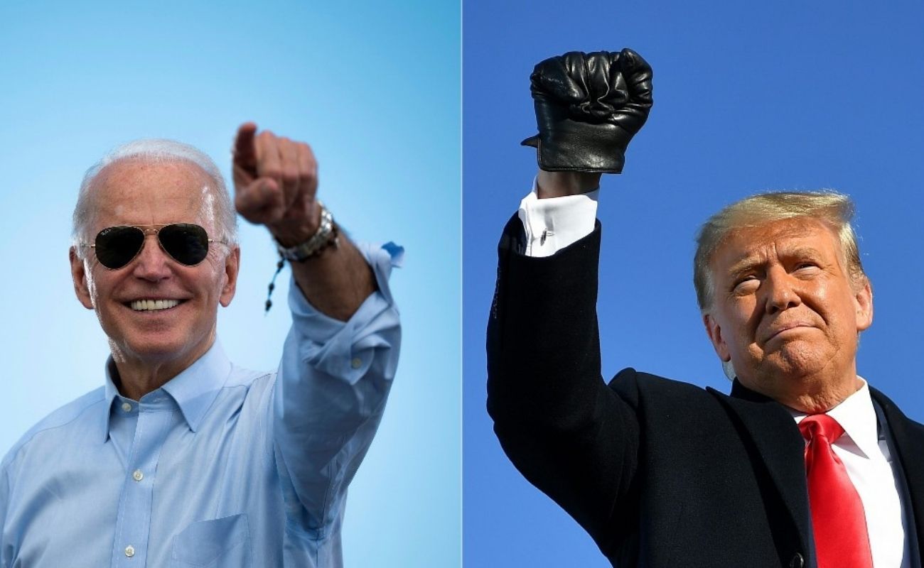 Donald Trump y Joe Biden