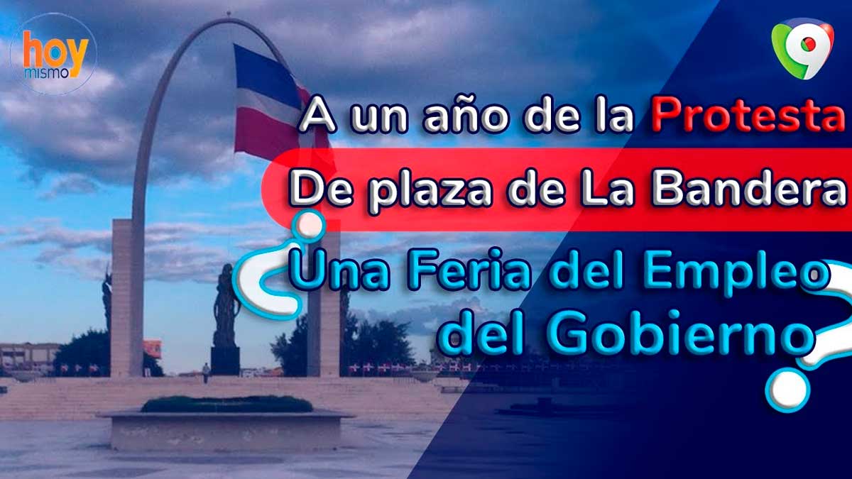 A un año de la protesta de plaza de La Bandera ¿Una feria del empleo del Gobierno?