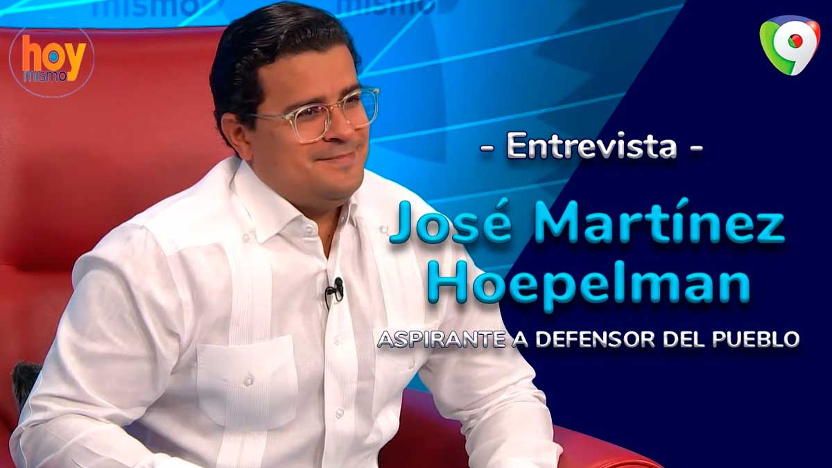 José Martínez Hoepelman: Defensoría del Pueblo debe amonestar a funcionarios que vulneren derechos