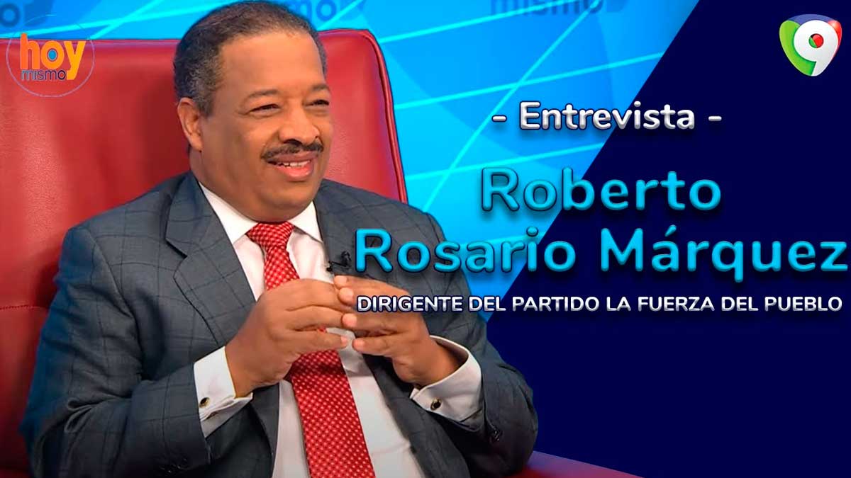 Roberto Rosario Márquez: El PRM se está pareciendo más al PLD