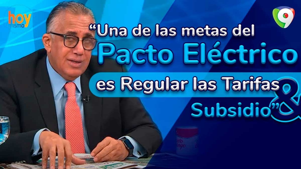 Se firmó el Pacto Eléctrico ¿Qué implica?