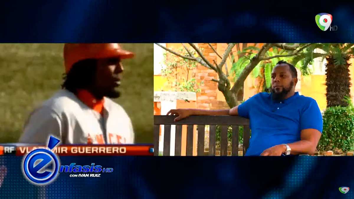 Vladimir Guerrero en exclusiva con Iván Ruiz