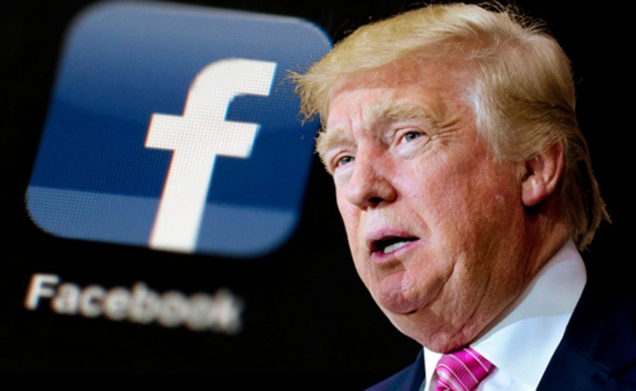 Trump y Facebook