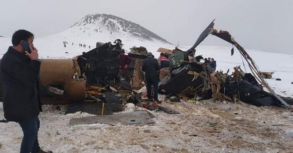 accidente militar en Turquía