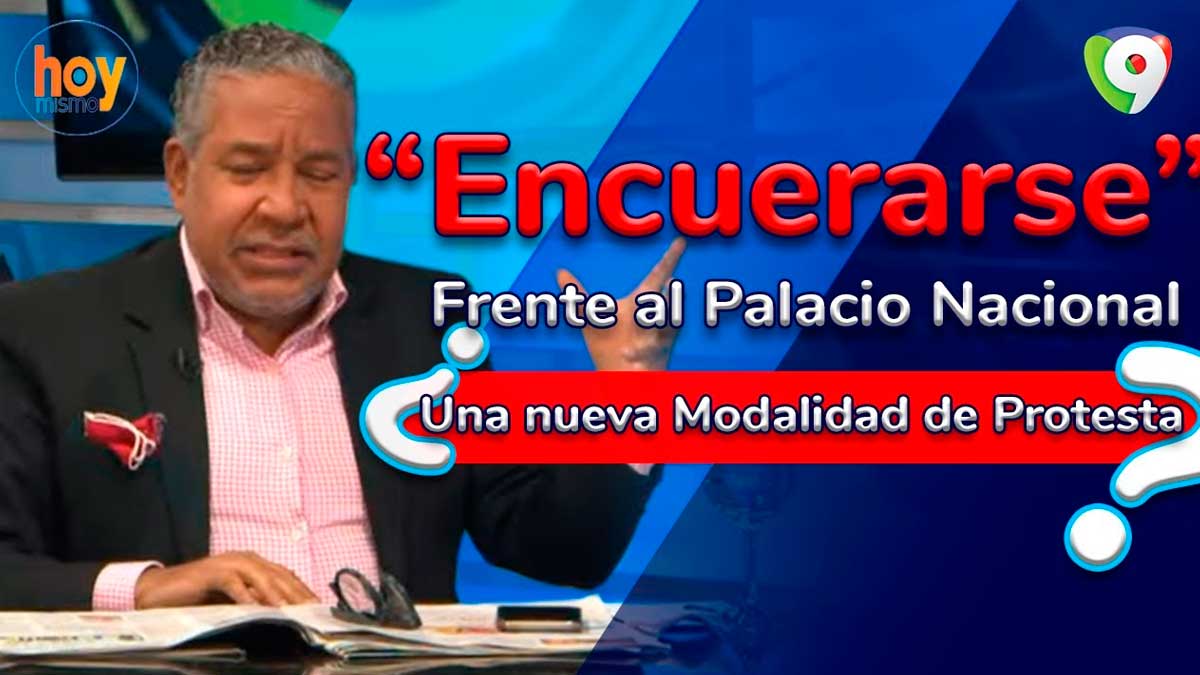 Encuerarse frente al Palacio Nacional ¿Una nueva modalidad de protesta?