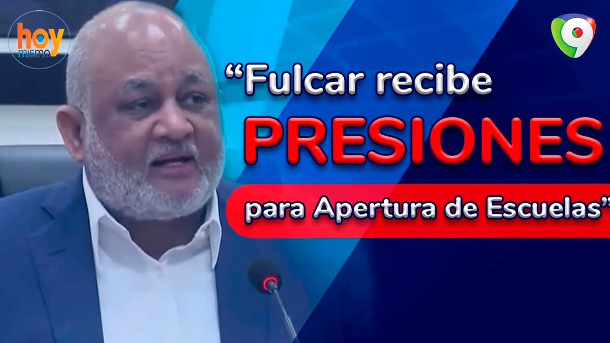 Reducen horas del Toque de Queda | ADP dice que Fulcar recibe presiones para apertura de escuelas