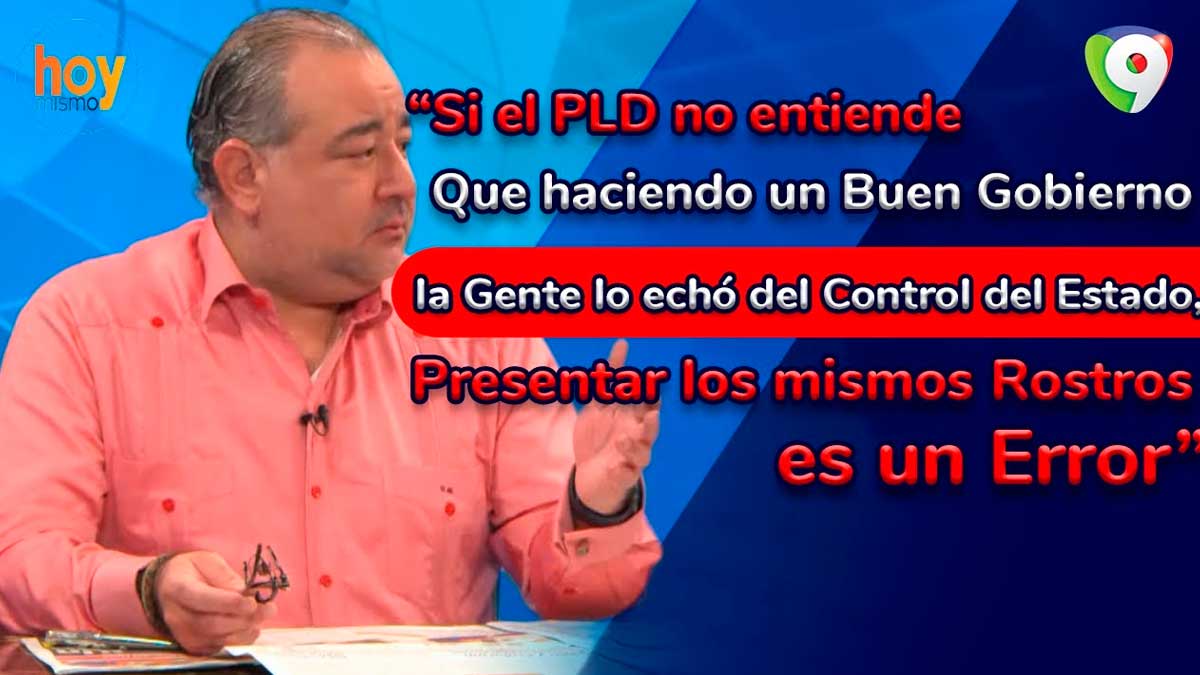 Óscar Medina al PLD: Si van a presentar mismos rostros a la gente no esperen resultados diferentes