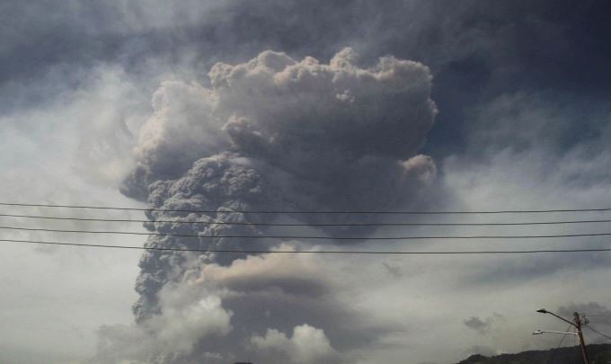 Volcán La Soufriere