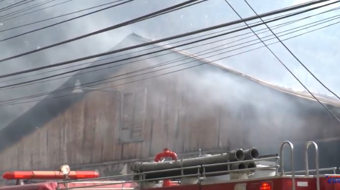 incendio en Santiago