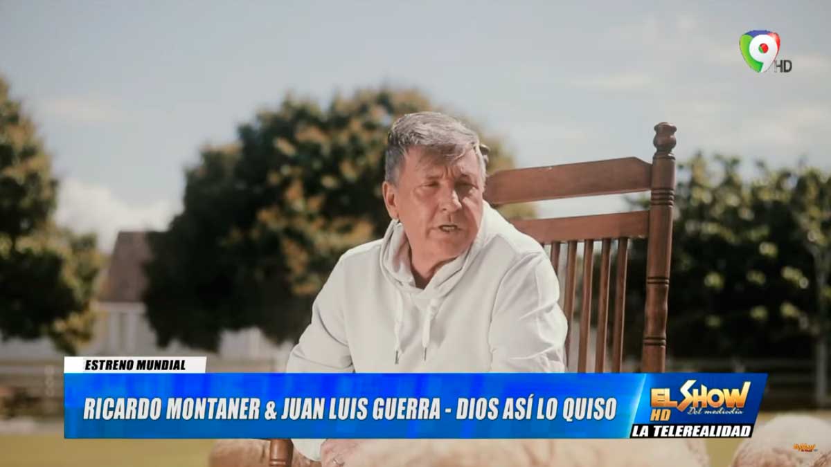 Estreno exclusivo “Así Dios lo quiso” de Ricardo Montaner y Juan Luis Guerra