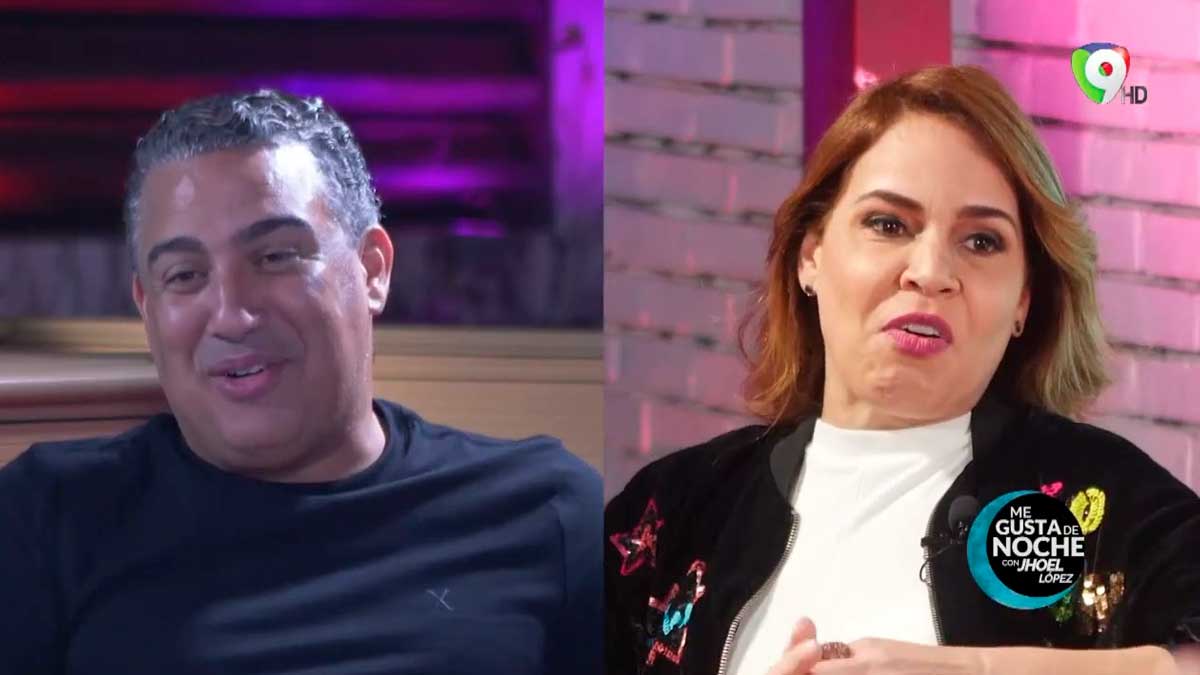 Francisco Vásquez y Brenda Sánchez en Desde La Terraza