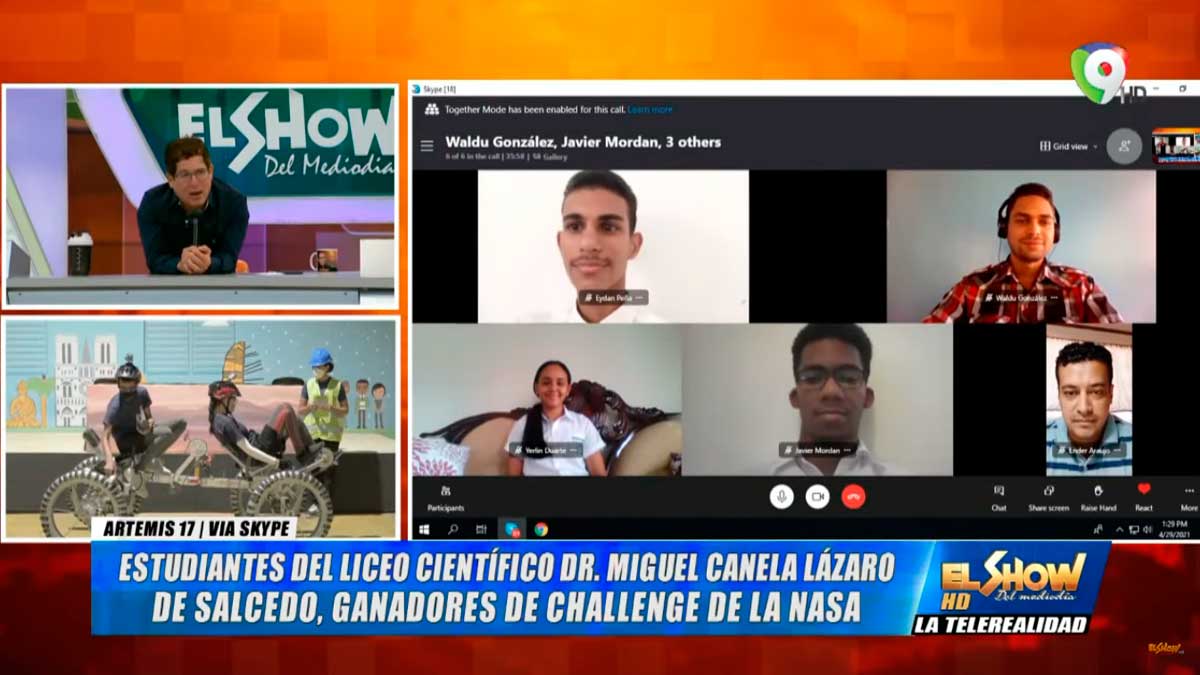 Liceo Científico gana Challenge de la NASA / El buen uso de las redes | El Show del MediodíaLiceo Científico gana Challenge de la NASA / El buen uso de las redes | El Show del Mediodía