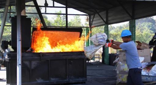 incineran productos