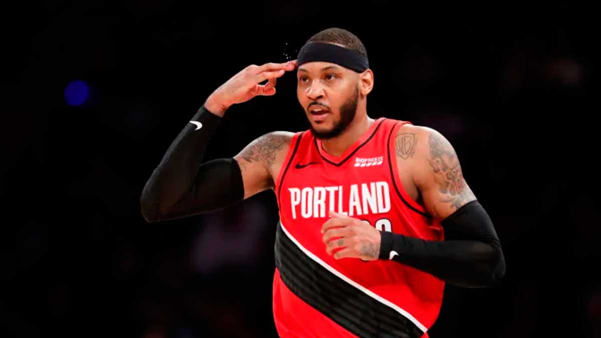 Carmelo Anthony supera a Elvin Hayes como décimo mejor encestador de la NBA