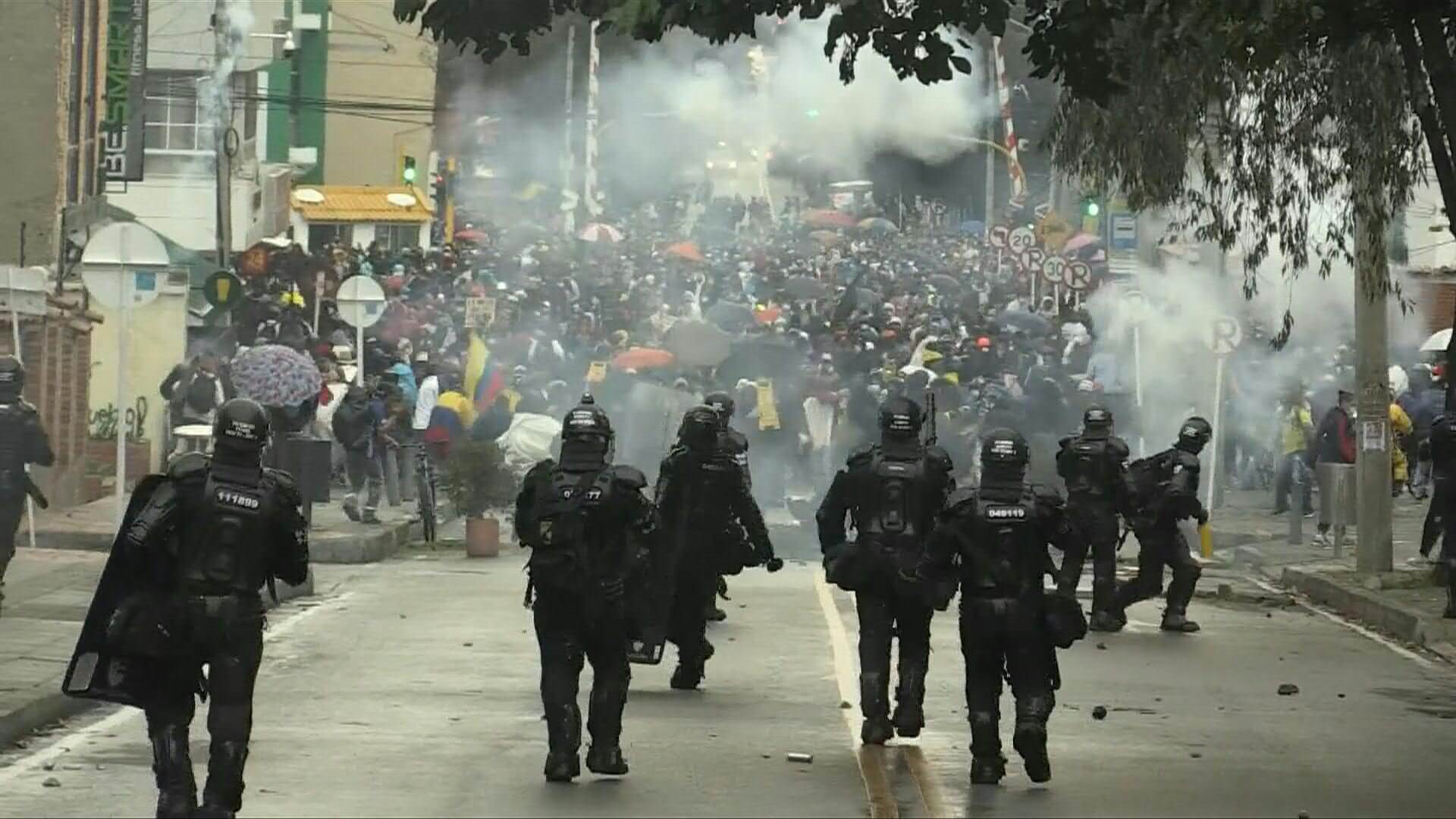 Protestas en Colombia