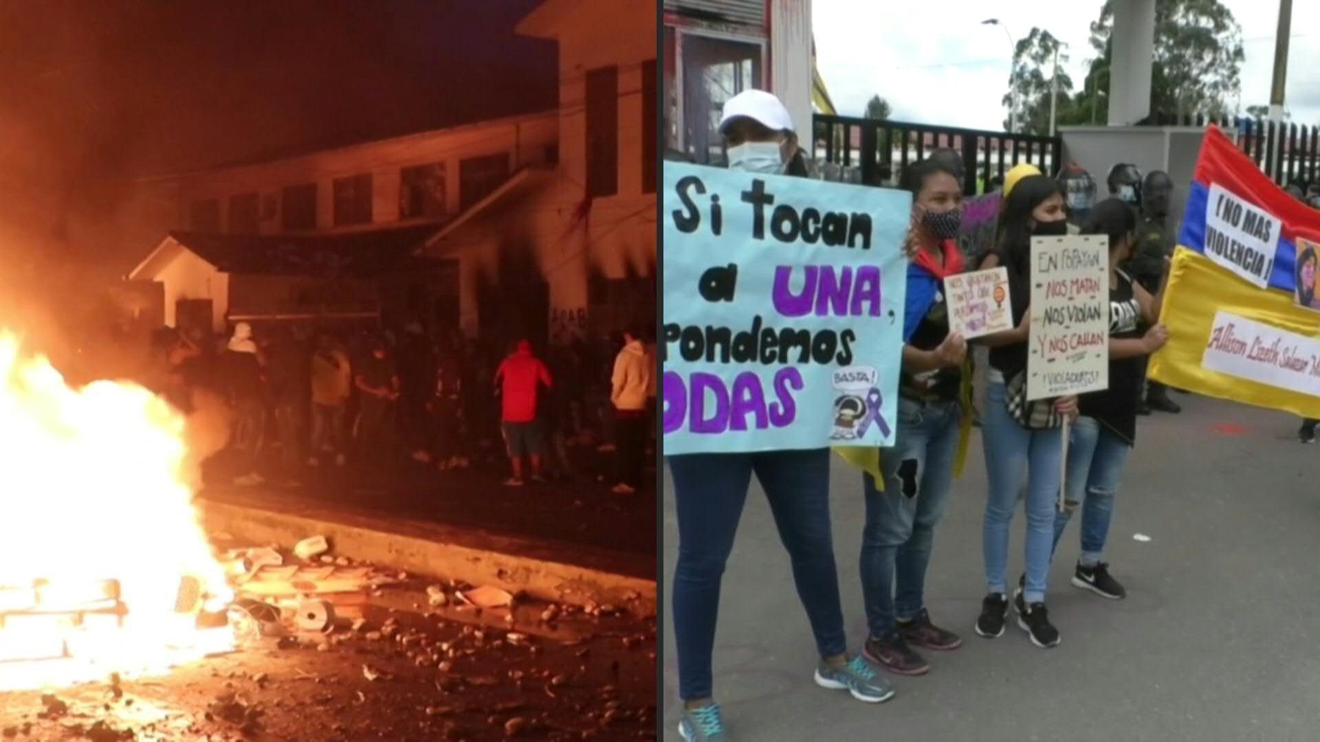 Protestas Colombia