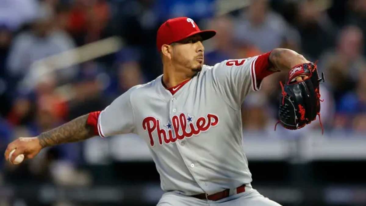 MLB: Velasquez domina y Filis derrota a los Cerveceros