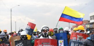 Protestas en Colombia