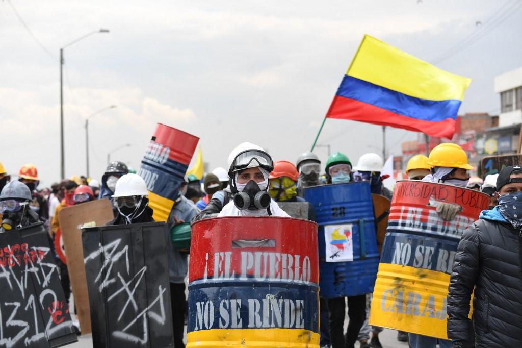 Protestas en Colombia