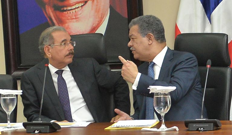 Leonel Fernández y Danilo Medina